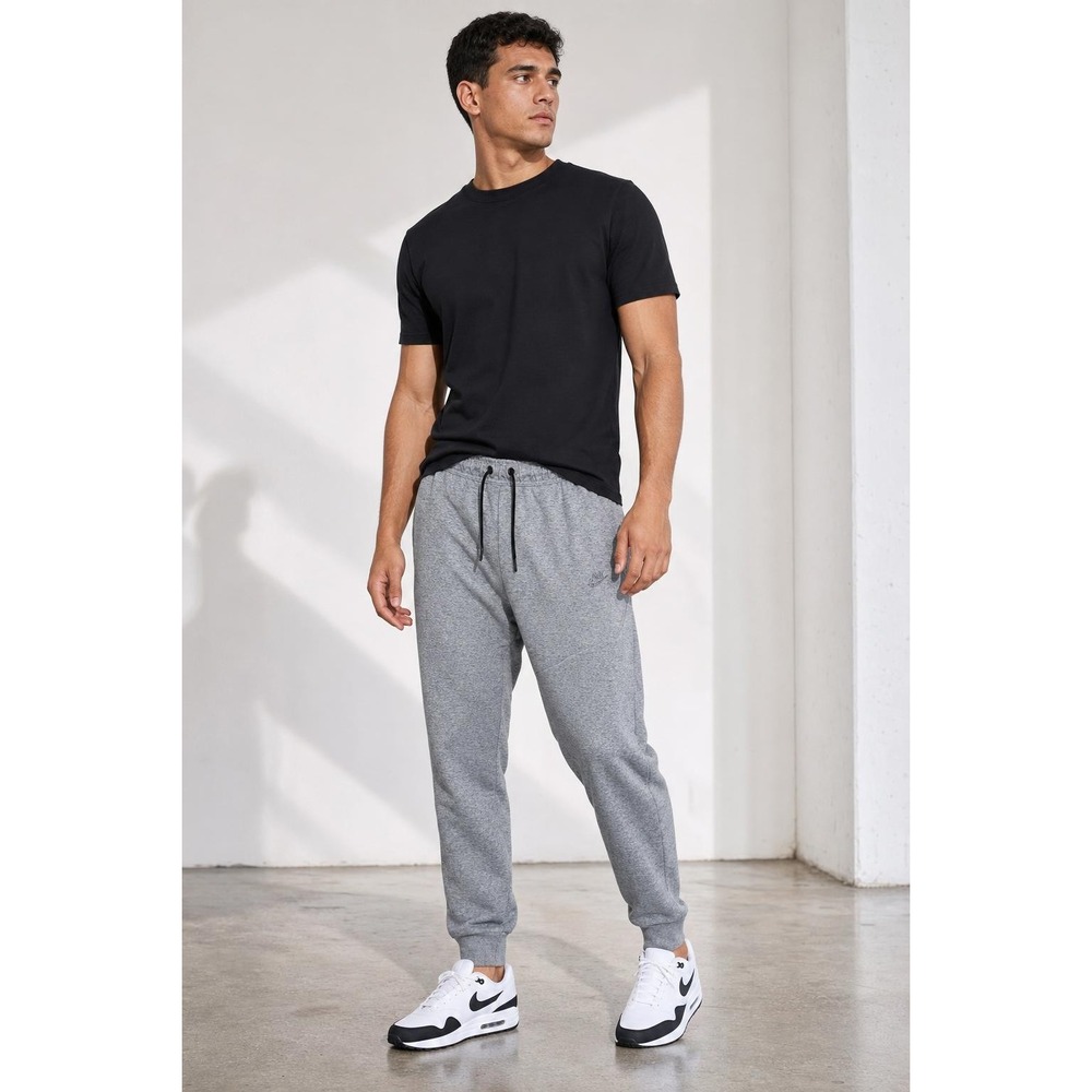 Nike‎ Tech Fleece Revival Joggers Men's L Gray Black Tapered Sweatpants